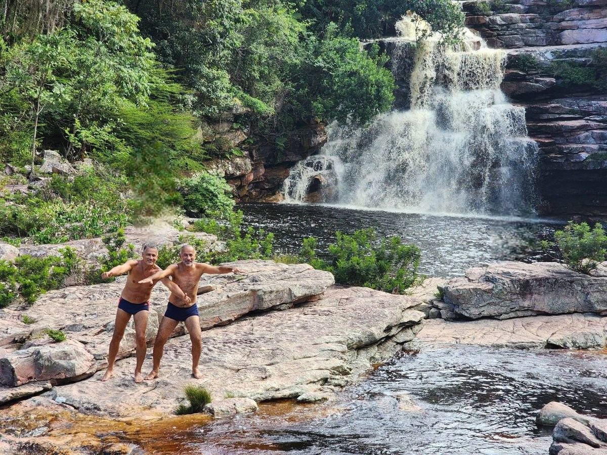 Grupos de amigos na Chapada Diamantina